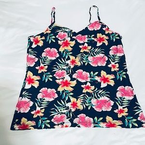 Floral spaghetti strap cami